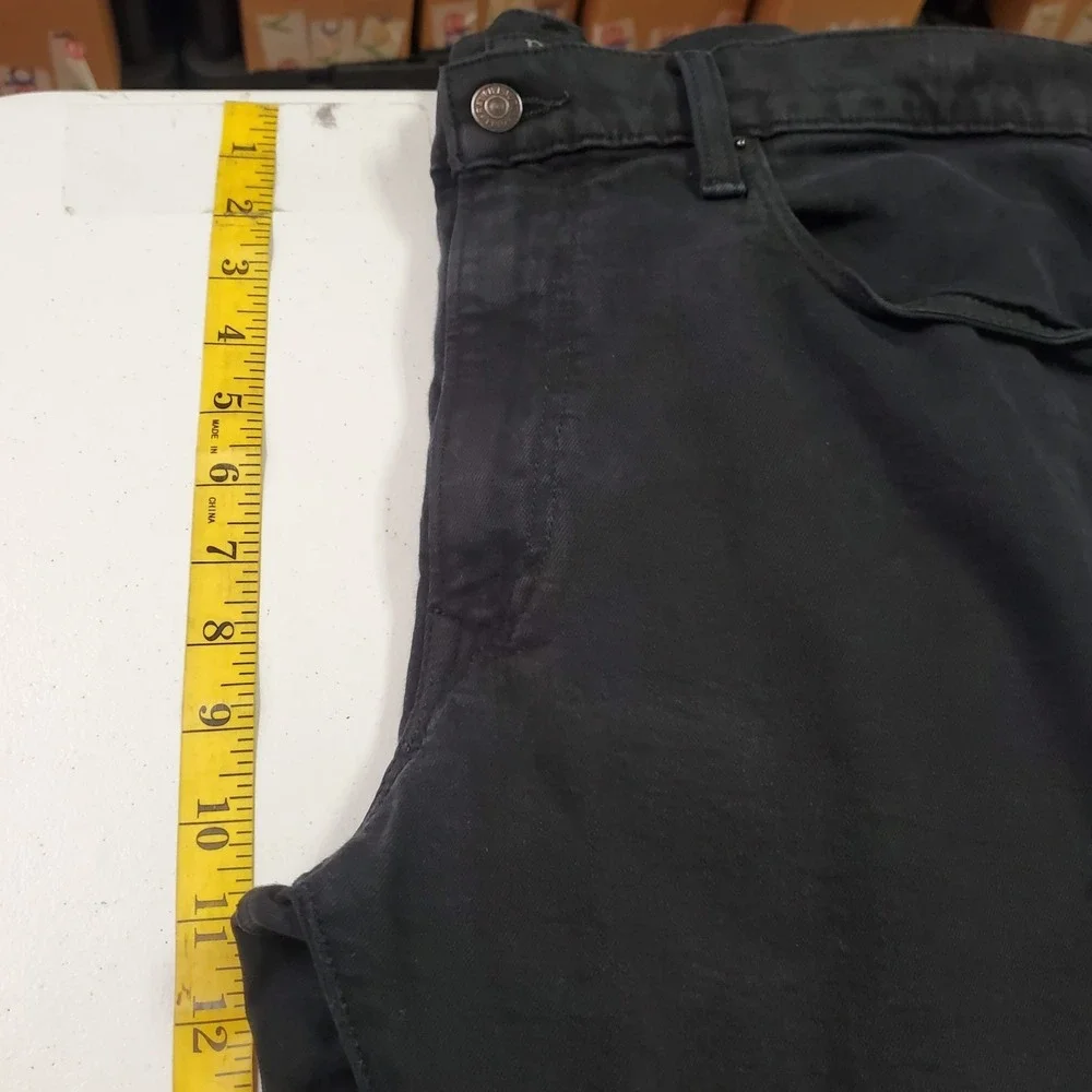 Polo‎ Ralph Lauren Mens Sullivan Slim Leg Pants Size 36 Black Flat Front Office